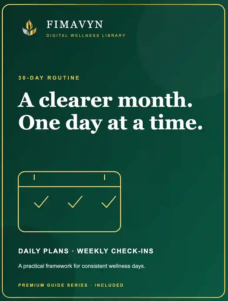 Fimavyn Digital Wellness Guide Bonus 1